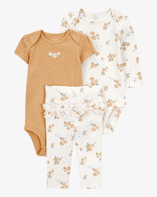 Product image 1 of Baby 3-Piece Floral Little Character Set®