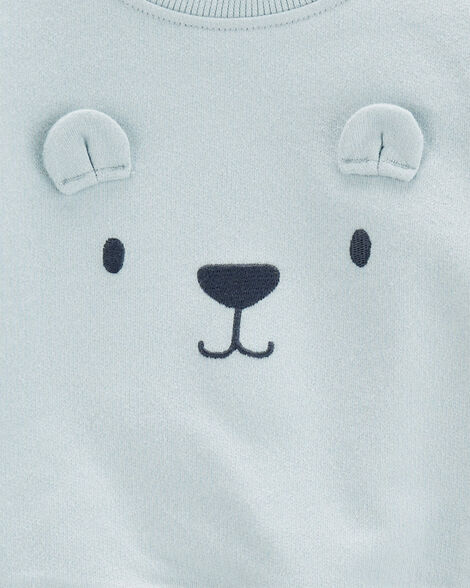 Product image 2 of Baby 3-Piece Bear Little Cardigan Set