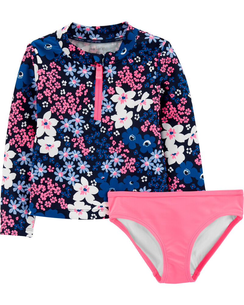 Carter S Floral 2 Piece Rashguard Set Carters Com