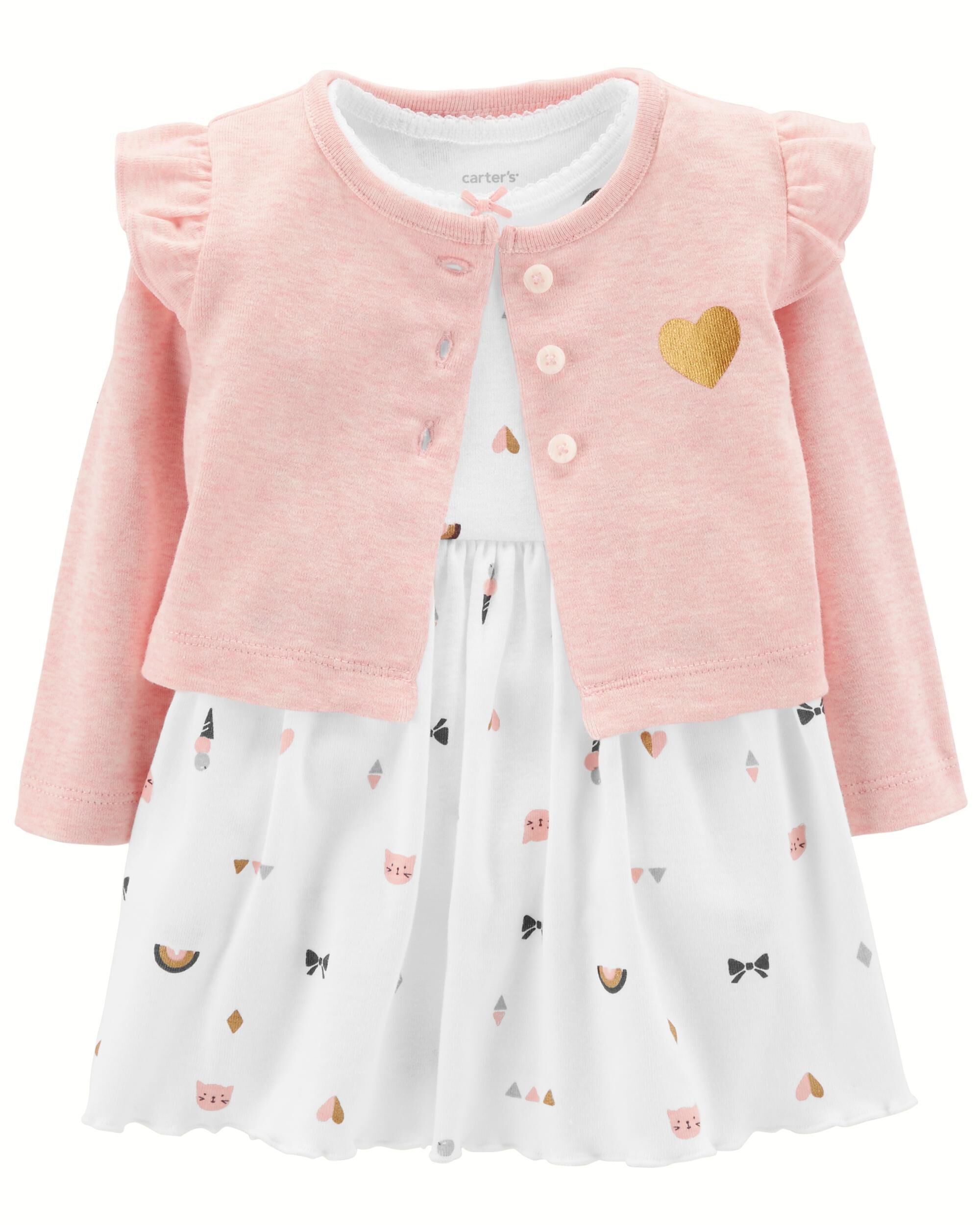 carter's cardigan set
