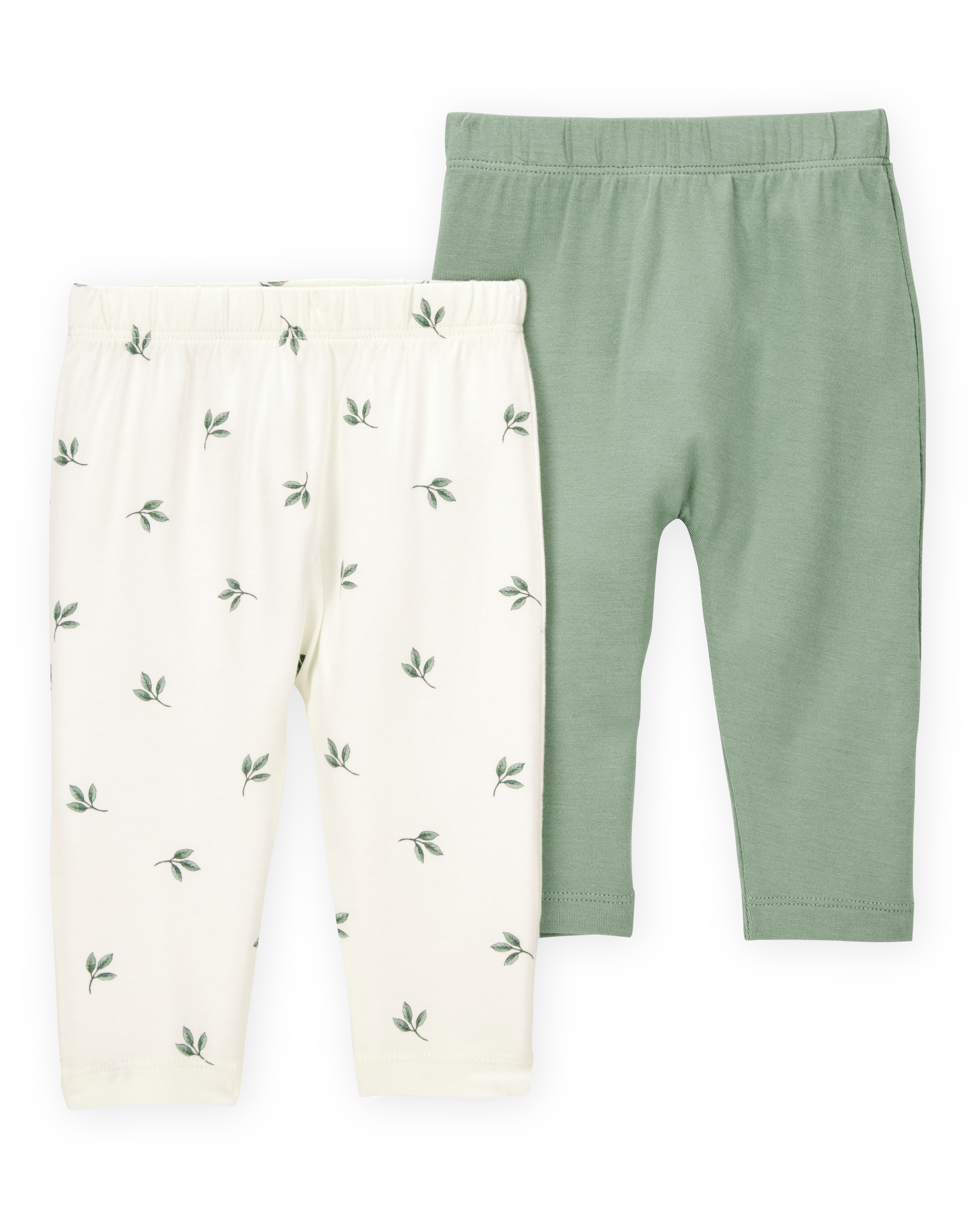 Baby Girl 2-Pack PurelySoft Pull-On Pants