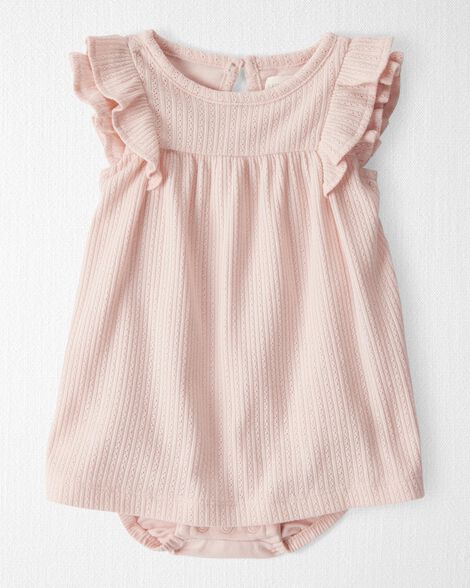  Product image 1 of Baby Pointelle Romper Made With Organic Cotton