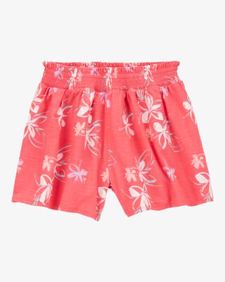 Product image 1 of Kid Floral Linen Look-Alike Flowy Pull-On Shorts