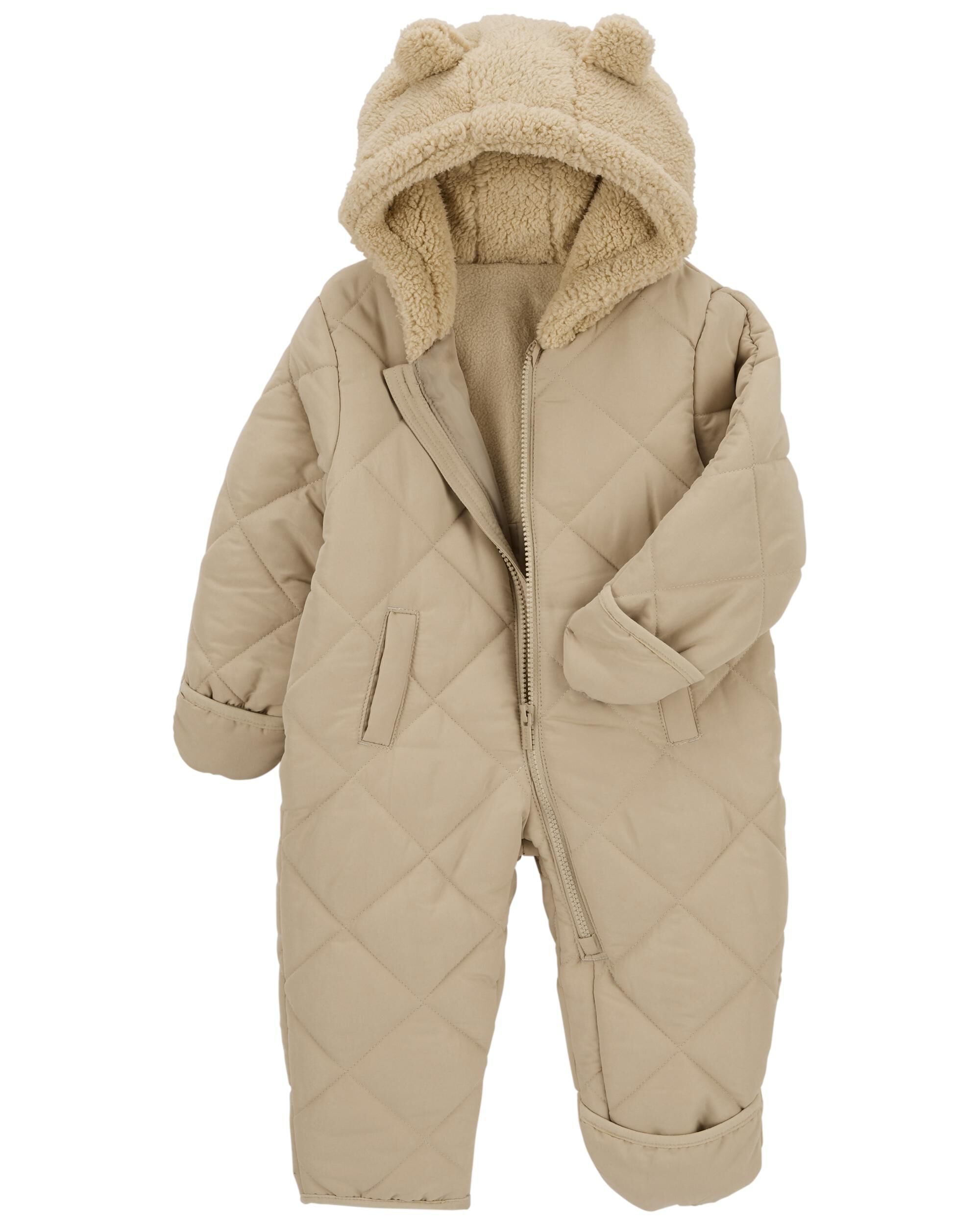 Baby Quilted Hooded Pram Carter s Carter s