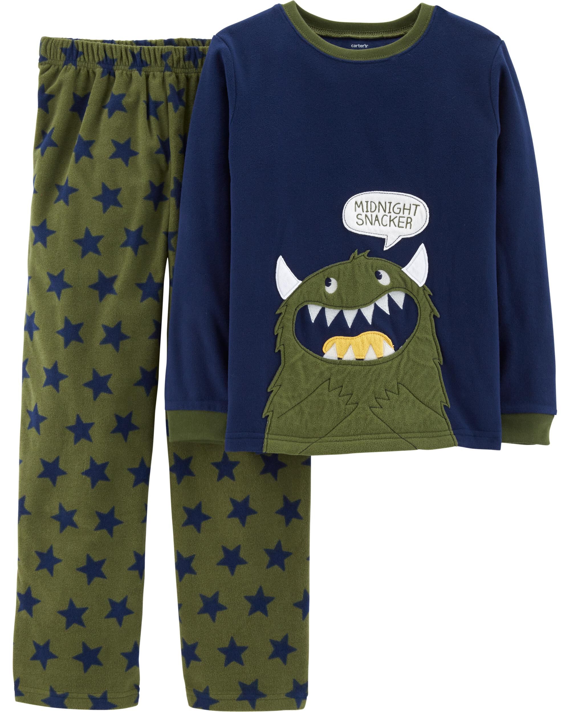 carter's 2 piece fleece pajamas