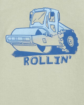 Product image 2 of Toddler Tractor Rollin' Short-Sleeve Graphic Tee - Olive