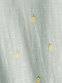 Pineapple Print - Toddler Organic Cotton Pineapple-Print Tee, Selected