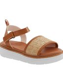 Tan - Toddler Mini Platform Sandals, Selected
