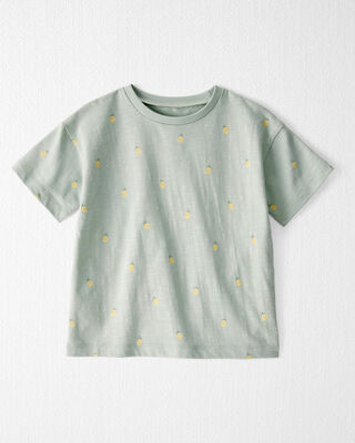 Product image 1 of Toddler Organic Cotton Pineapple-Print Tee