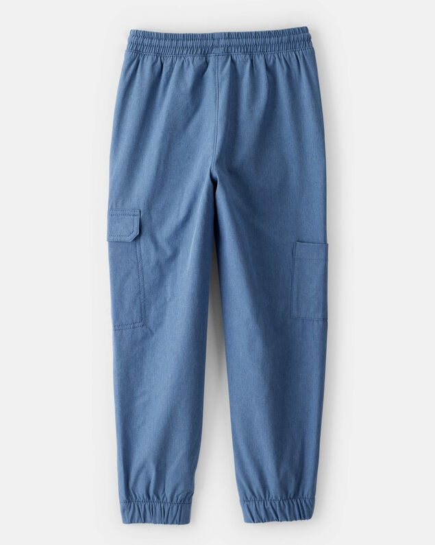 Product image 2 of Boys Active Woven  Joggers - Blue