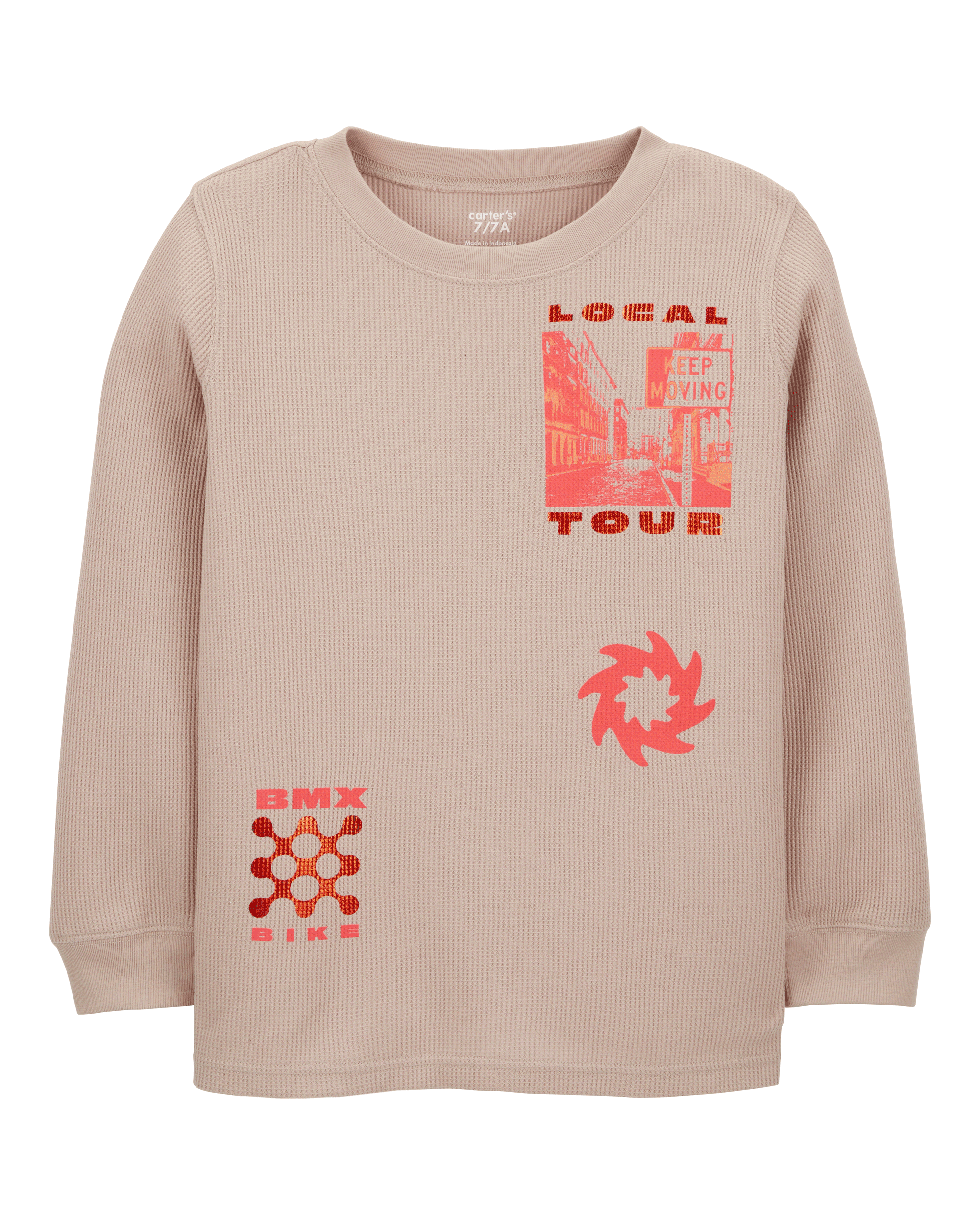 Product image 3 of Kid BMX Bike Foil Thermal Graphic Tee