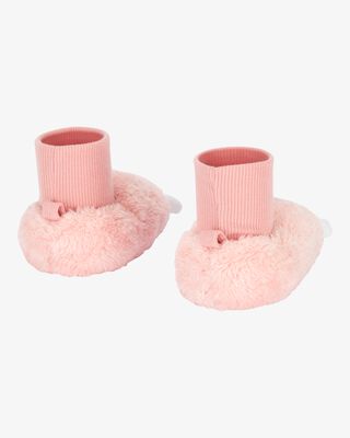 Product image 2 of Baby Dinosaur Soft Slipper Shoes - Pink