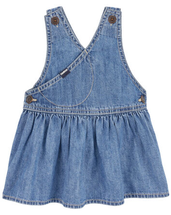 Baby Vintage Inspired Denim Jumper Dress