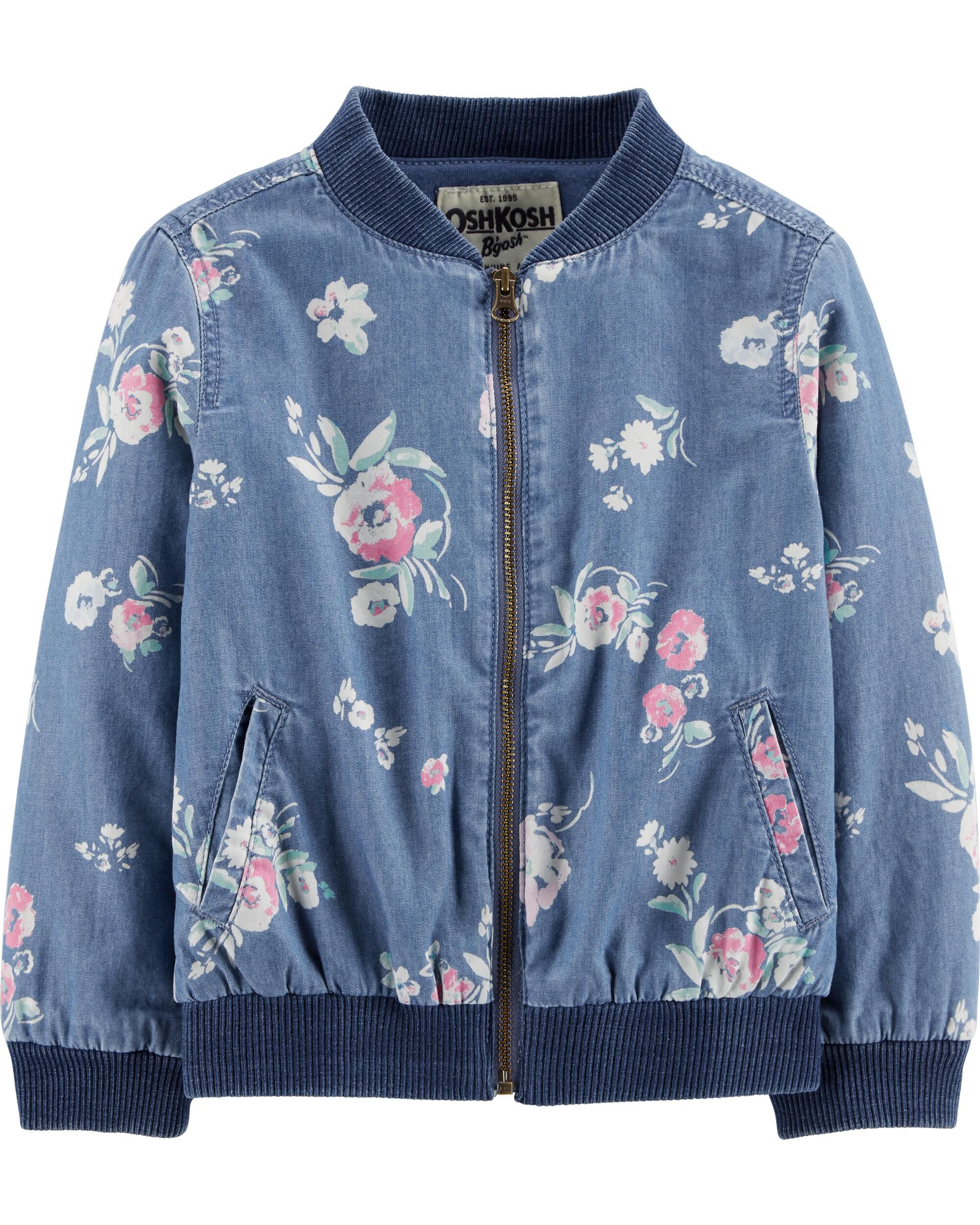 carters denim jacket girl