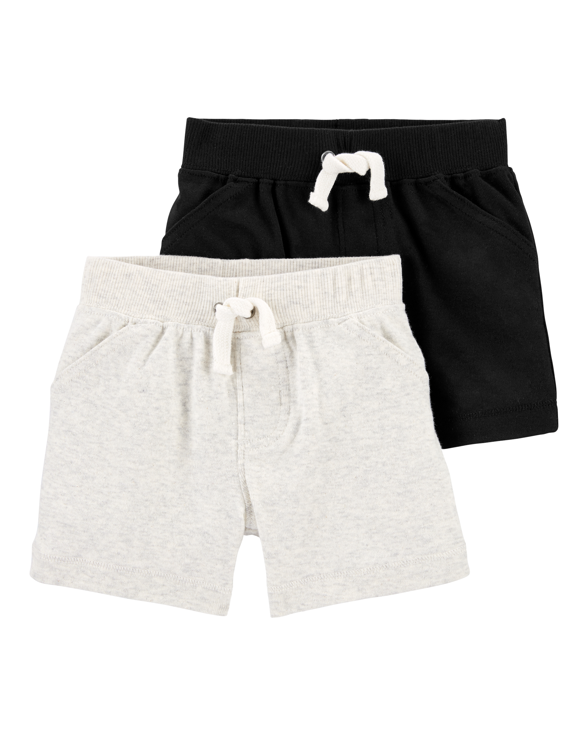 Baby 2-Pack Cotton Pull-On Shorts
