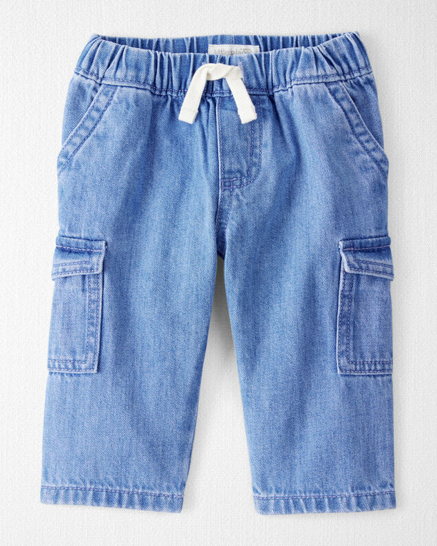 Product image 1 of Baby Organic Cotton Chambray Cargo Pants
