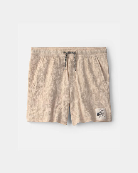 boys beach pocket shorts - khaki