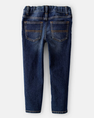 Product image 2 of Toddler Dark Blue Wash Classic Jeans