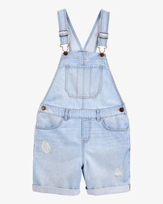 Product image 1 of Kid Iconic Denim Shortalls - Blue