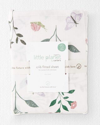 Product image 2 of Baby Organic Cotton Standard Crib Sheet