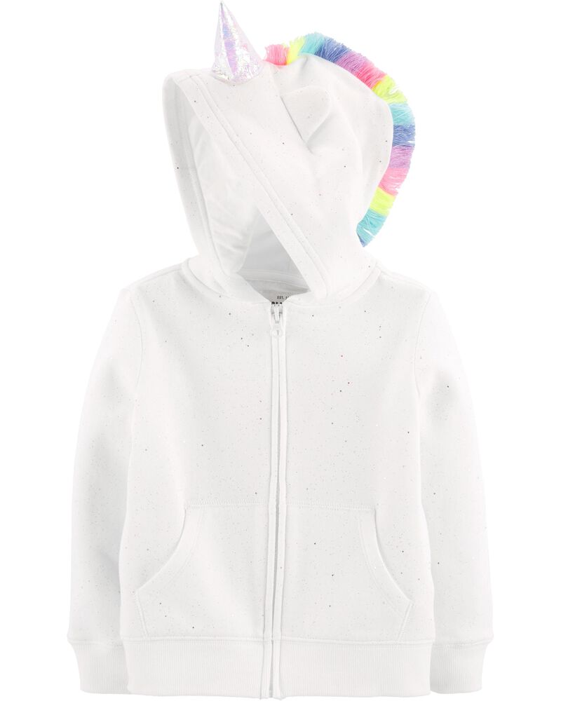 Glitter Unicorn Hoodie Carters Com