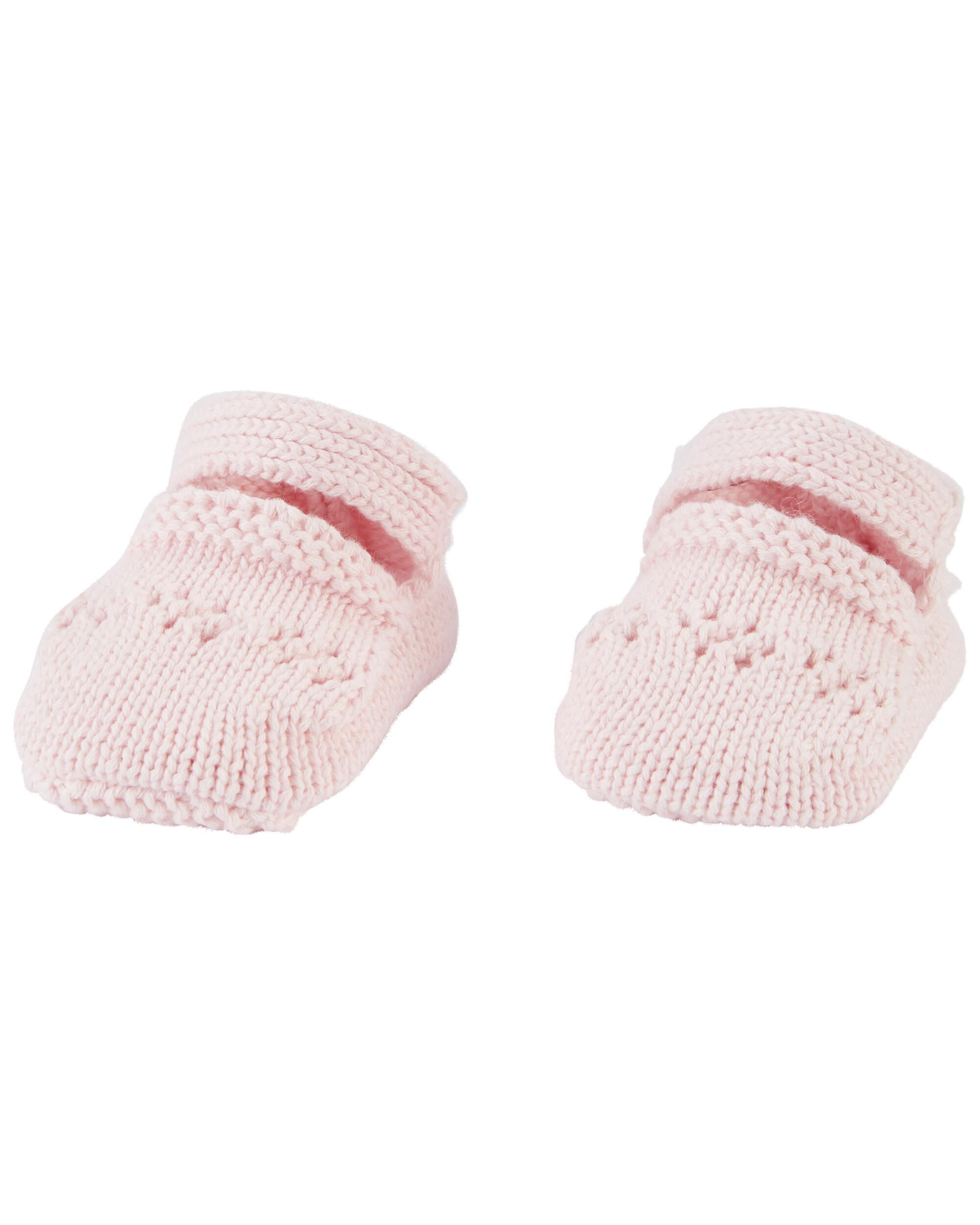 Baby Crochet Mary Jane Booties Carter s Carter s