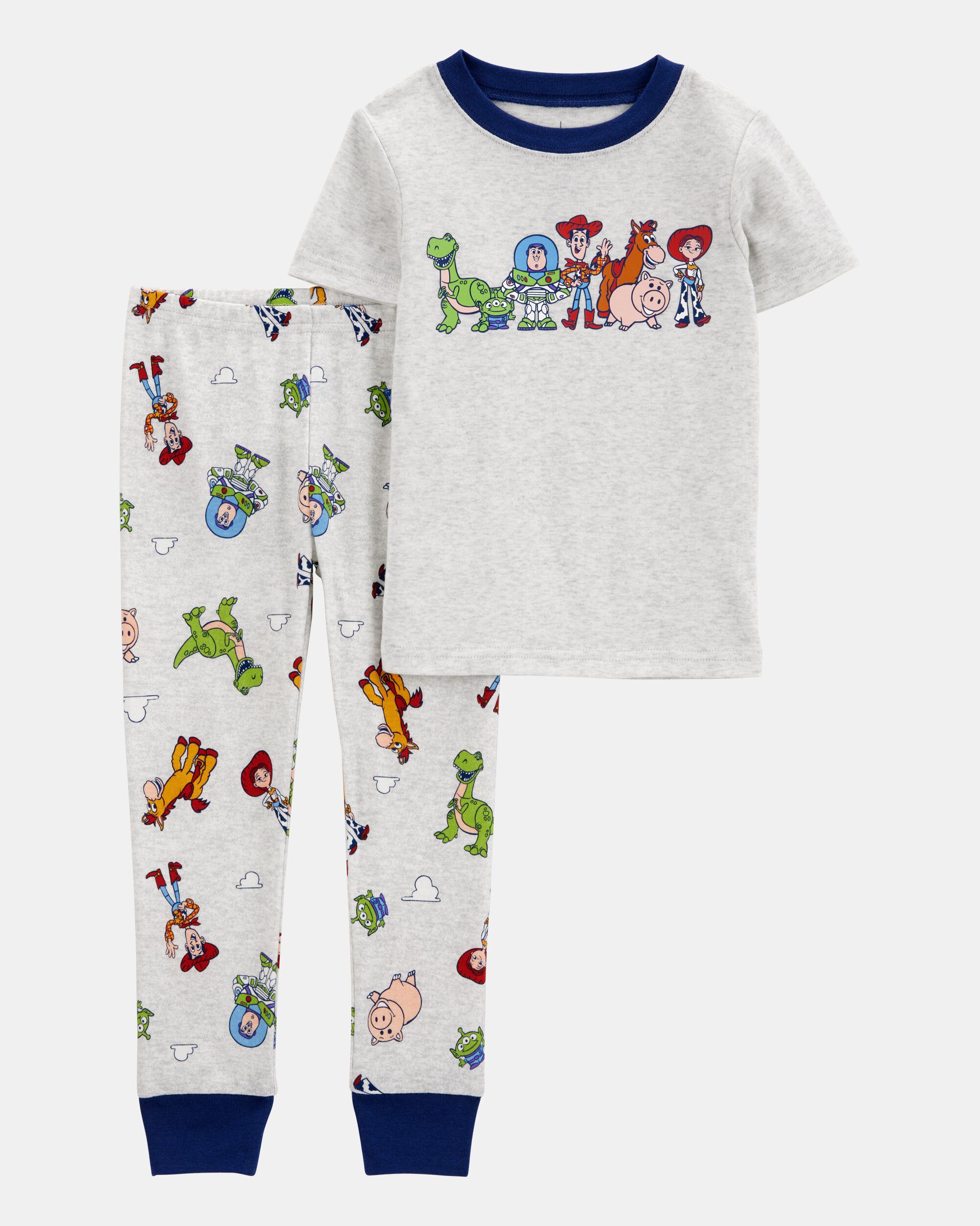 Toddler Boy Winnie The Pooh Snug Fit Cotton 2-Piece Pajamas