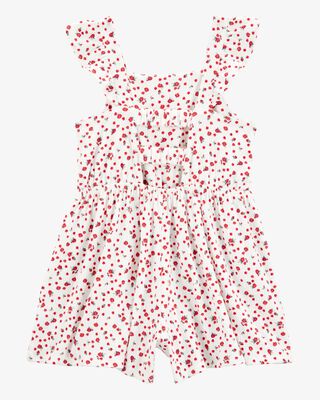 Product image 2 of Kid Floral Print Romper - Ivory