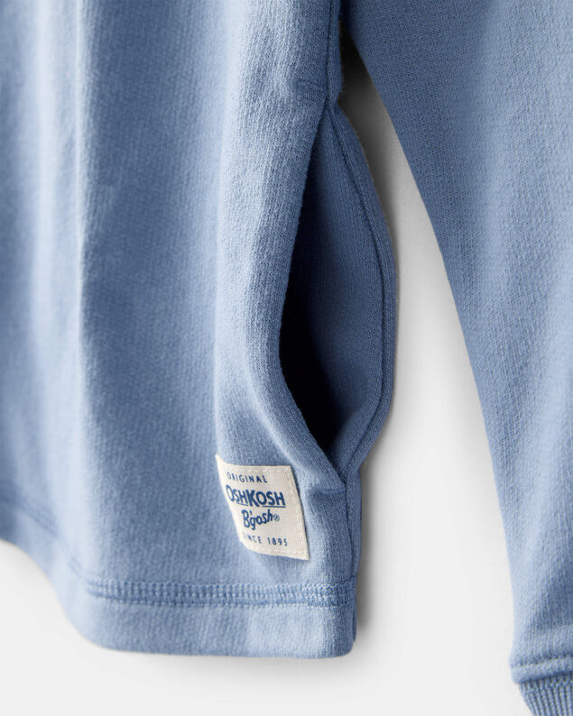 Product image 2 of Toddler Boy Long-Sleeve Hoodie - Blue