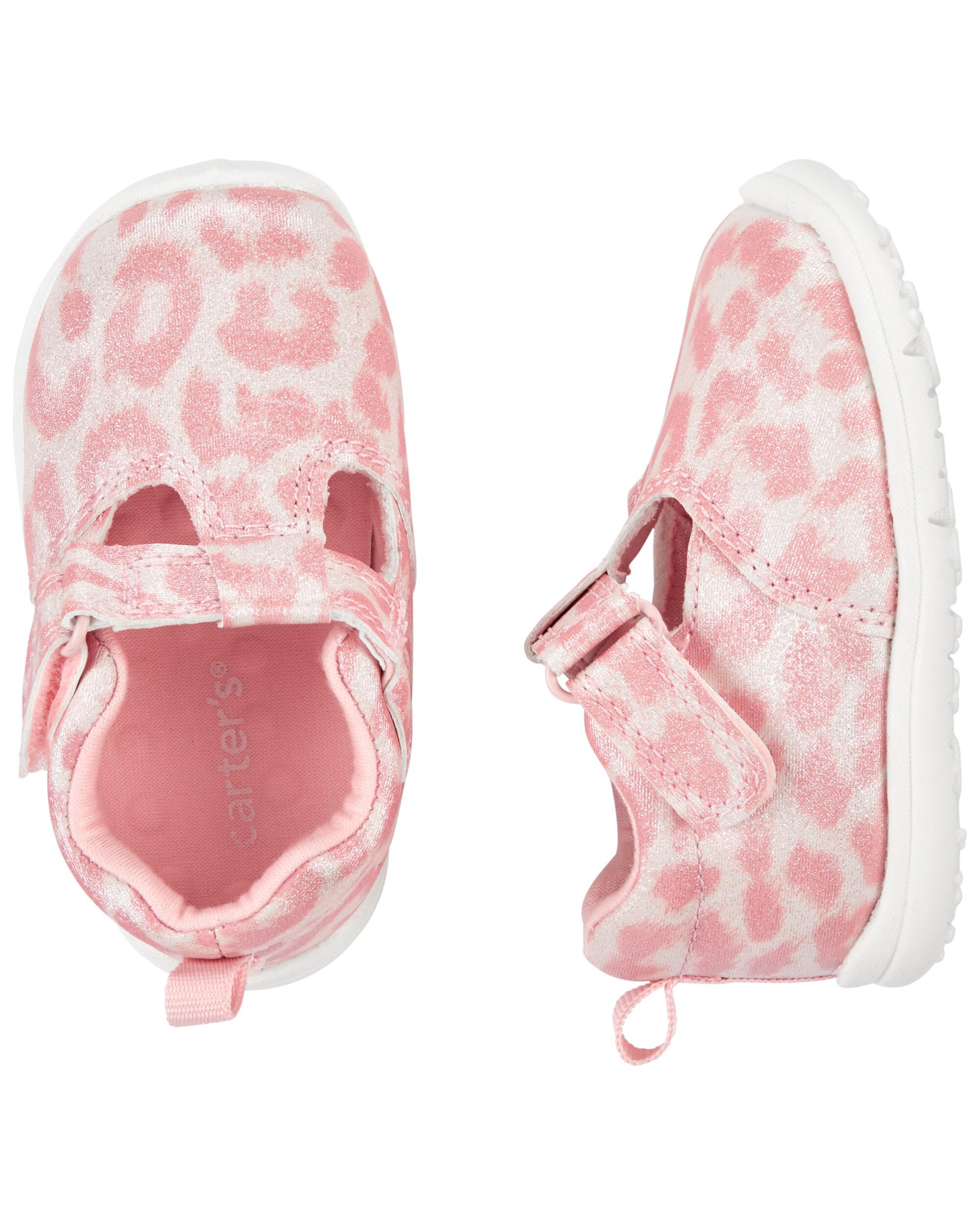 baby leopard sandals