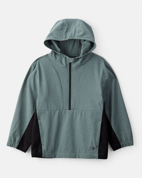 kid active windbreaker - green