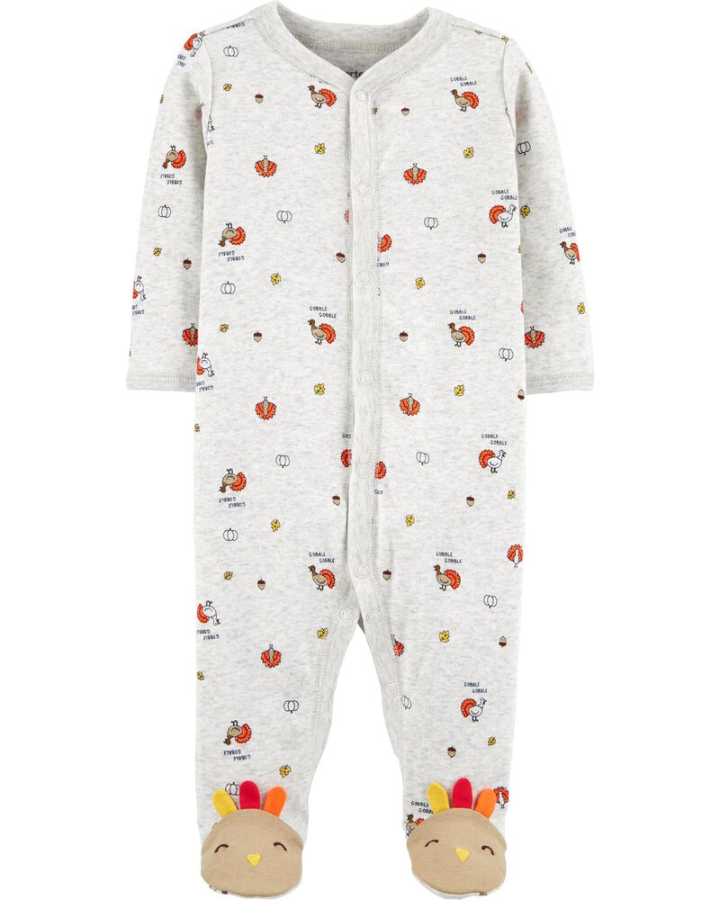 Thanksgiving Turkey Snap Up Cotton Sleep Play Carters Com Shop thanksgiving pajamas from cafepress. thanksgiving turkey snap up cotton sleep play carters com