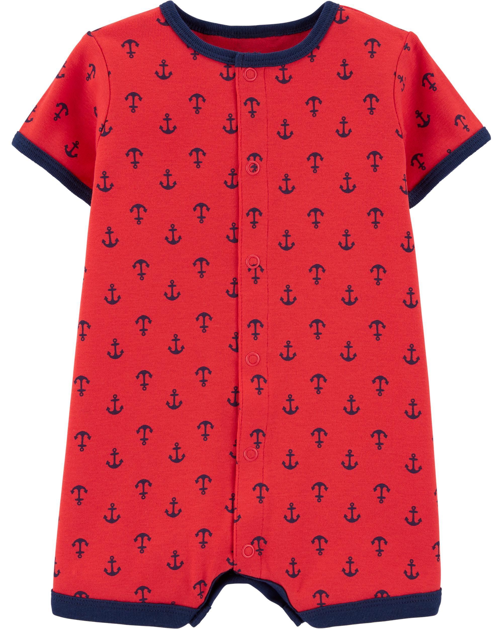 *DOORBUSTER* Anchor Snap-Up Romper