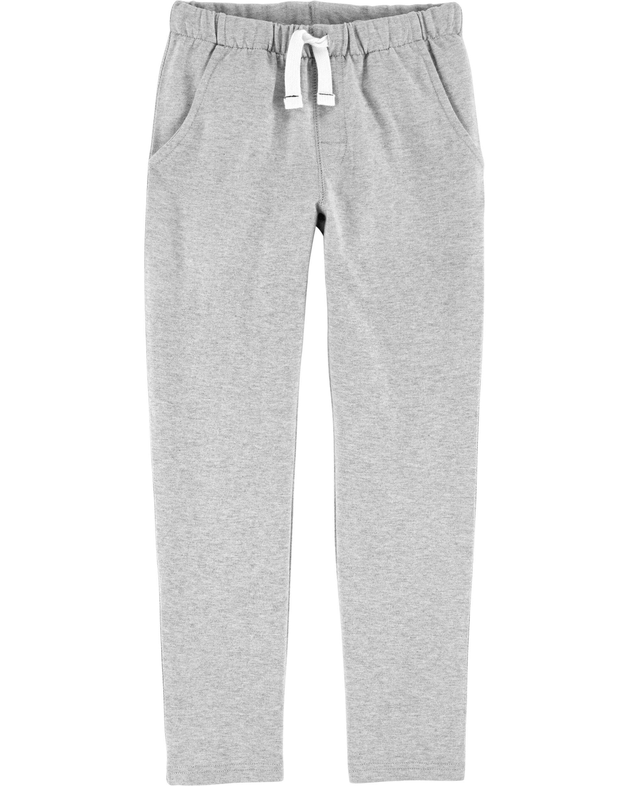 French terry pull on pants 2025
