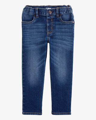 Product image 1 of Toddler Dark Blue Wash Classic Jeans