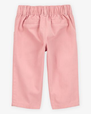 Product image 2 of Baby 3-Piece Bowtie Pant Set - Ivory/Pink