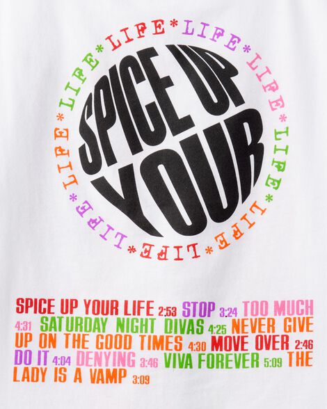 Product image 4 of Kid Spice Girls Short-Sleeve Graphic Tee - Ivory