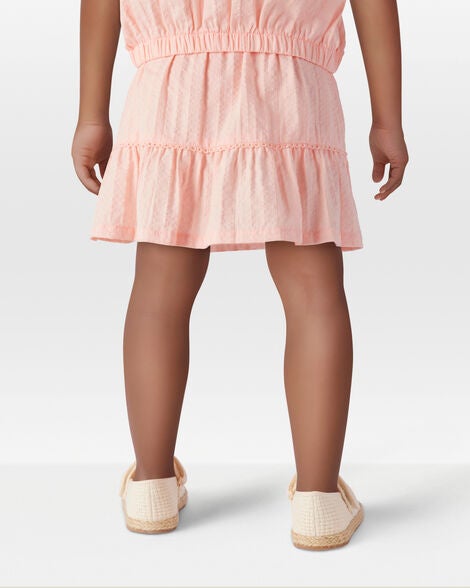  Product image 3 of Toddler Tiered Skort - Pink