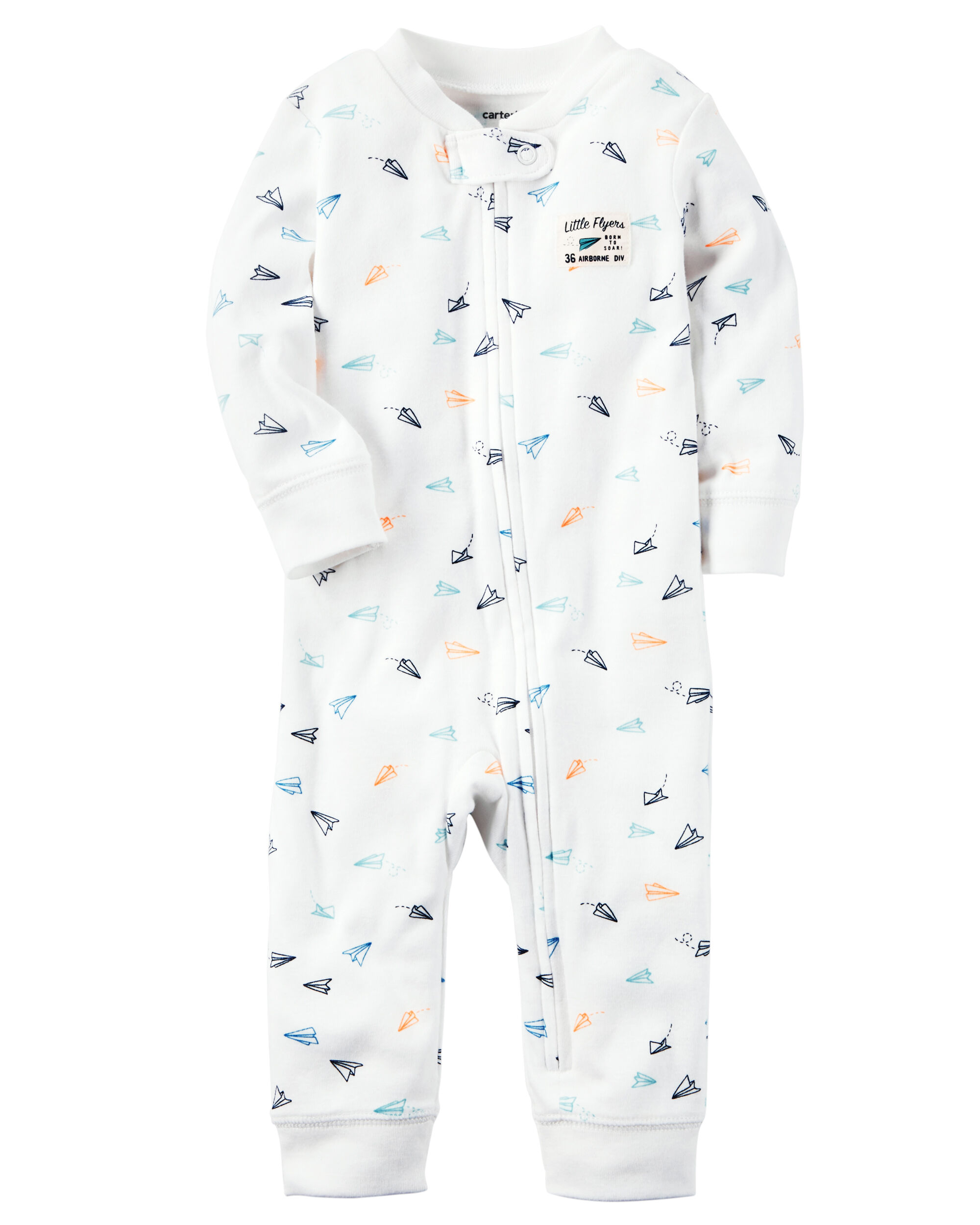 Zip up footless pajamas Clearance