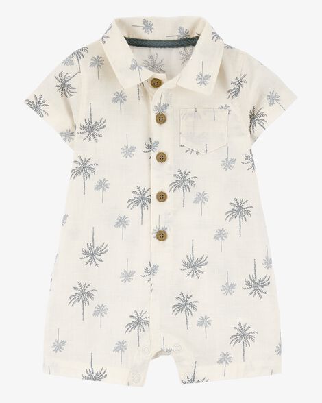  Product image 1 of Baby Palm Tree Cotton Romper