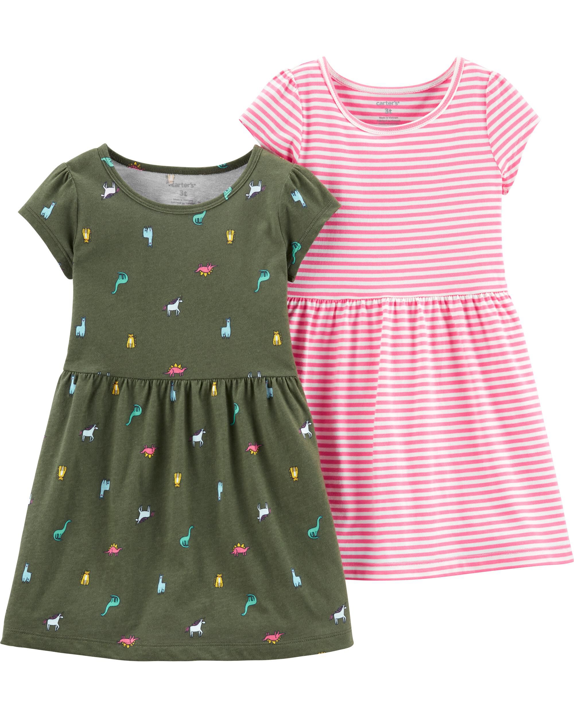 carters dinosaur dress