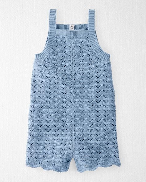 Product image 1 of Toddler Organic Cotton Pointelle Romper