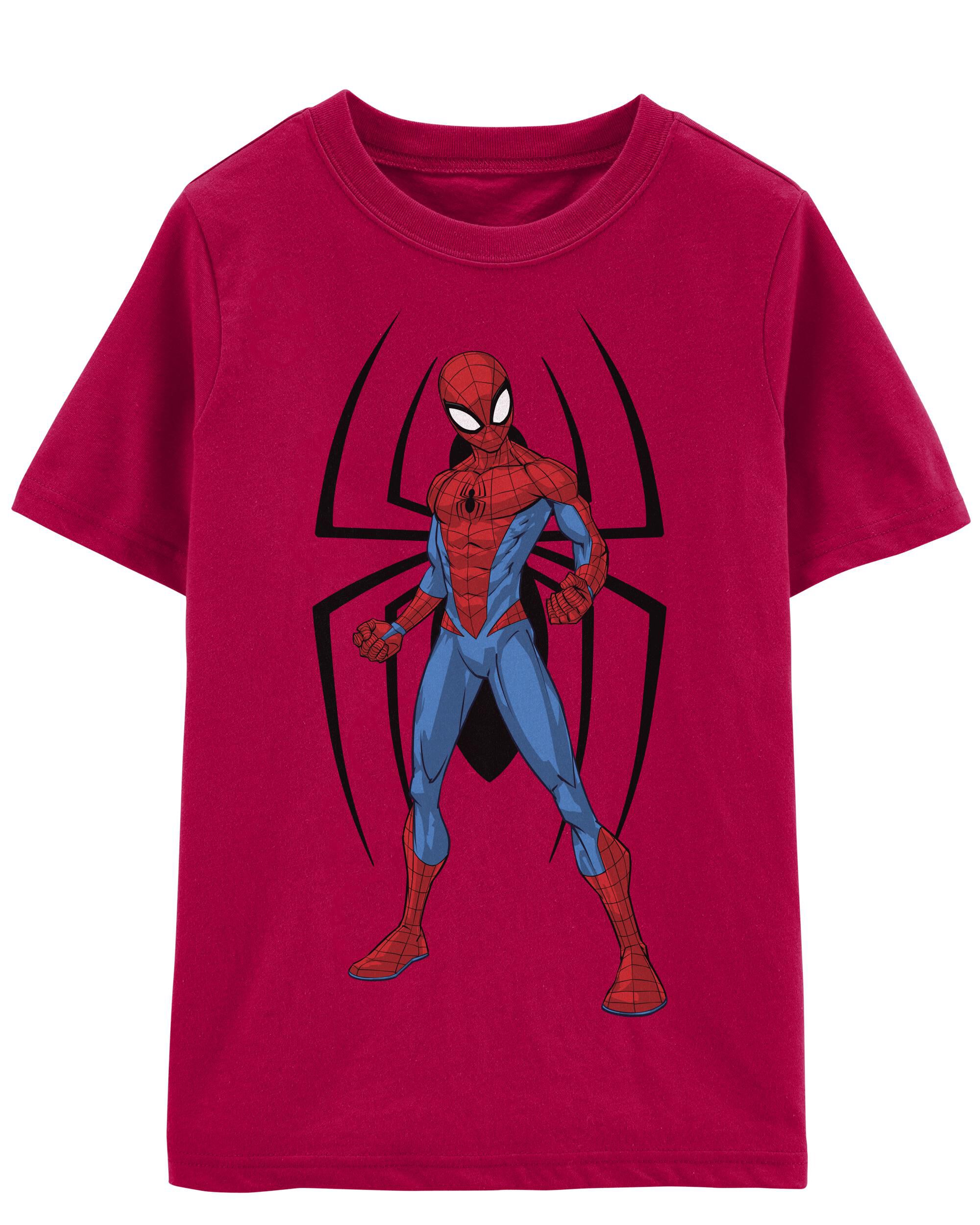 Kid Spider-Man Acid Wash Graphic Tee - OshKosh | Carter's