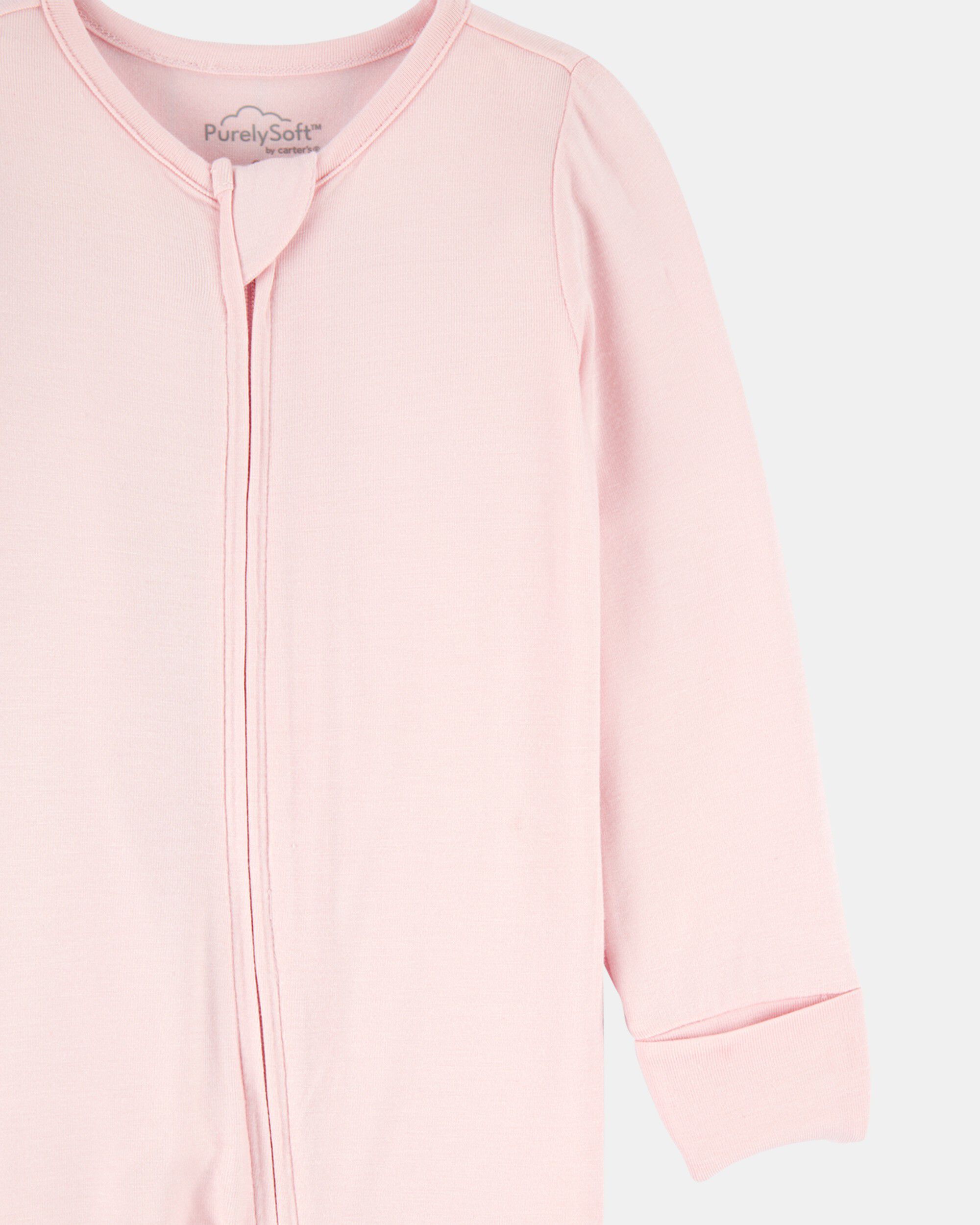 ♡bebe♡　0418 Toddler Girl 2-Piece Butterfly Print Logo Zip Jacket