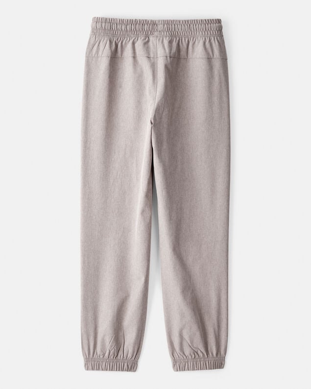 Product image 2 of Boys Active Woven Jogger - Taupe