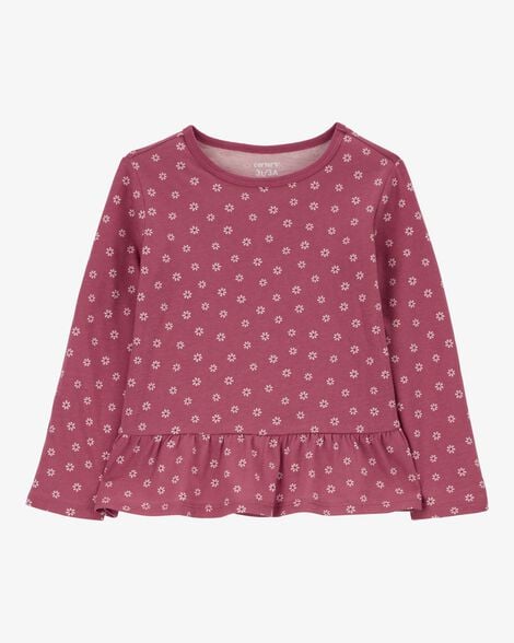 Product image 1 of Toddler Floral Peplum Top
