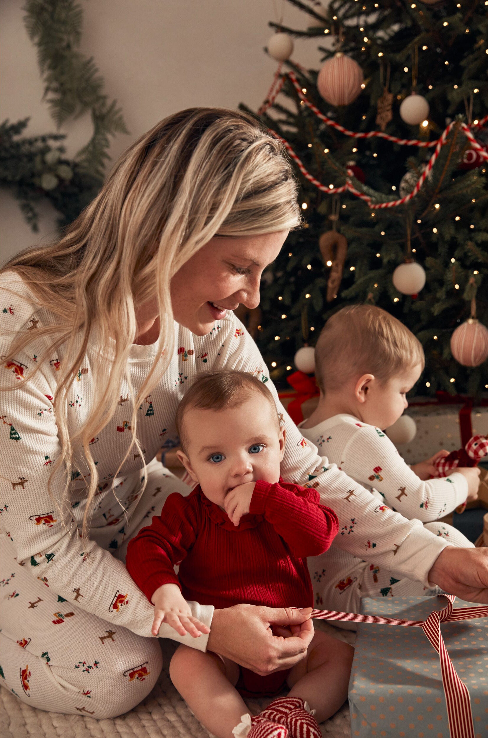 Neutral christmas pajamas best sale