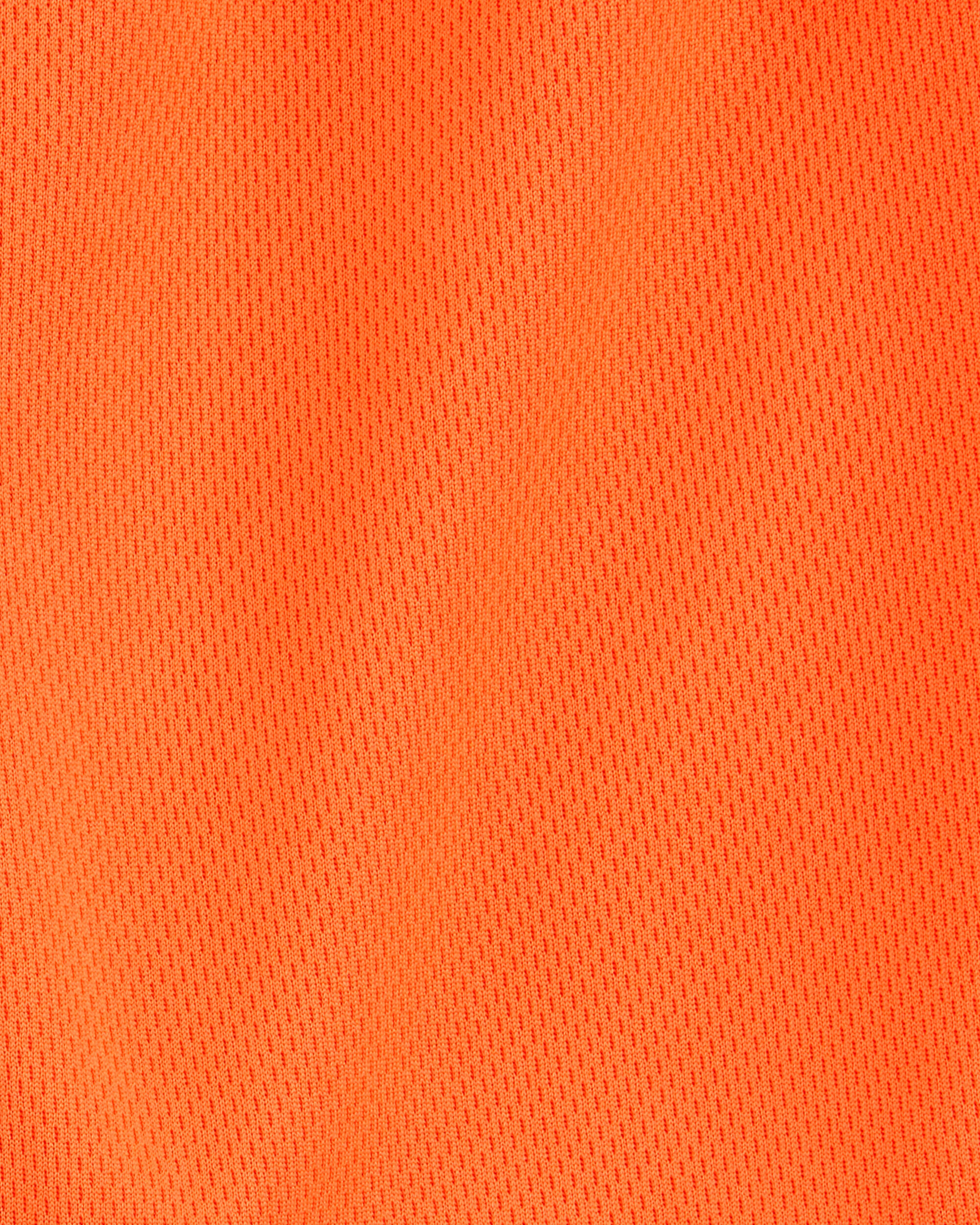 Toddler Boy Active Mesh Shorts - Orange