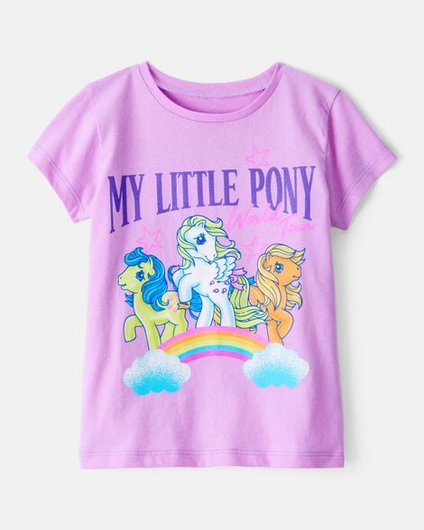 Product image 1 of Toddler My Little Pony Short-Sleeve Graphic Tee - Purple