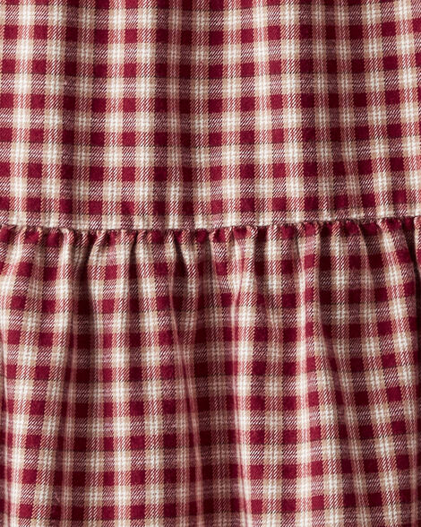 Product image 4 of Kid Cozy Tiered Dress Made with Organic Cotton